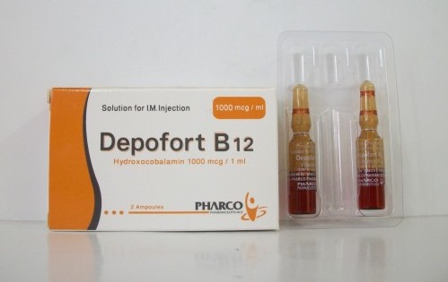 علاج Depofort B12 والوقاية من نقص فيتامين B12